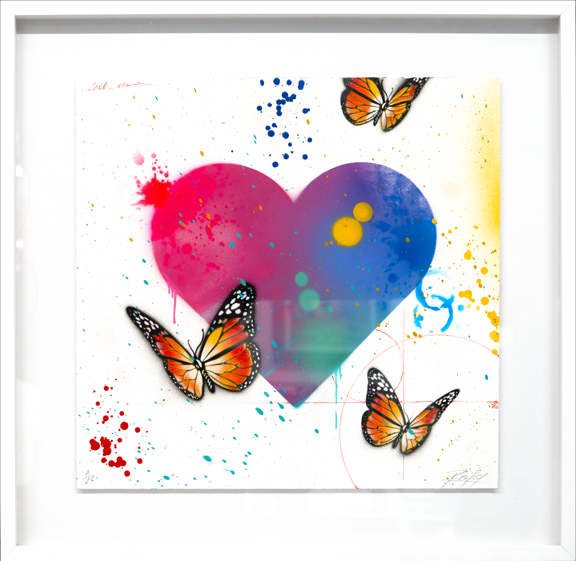 Compound Framed "RISK" Valentine HPM