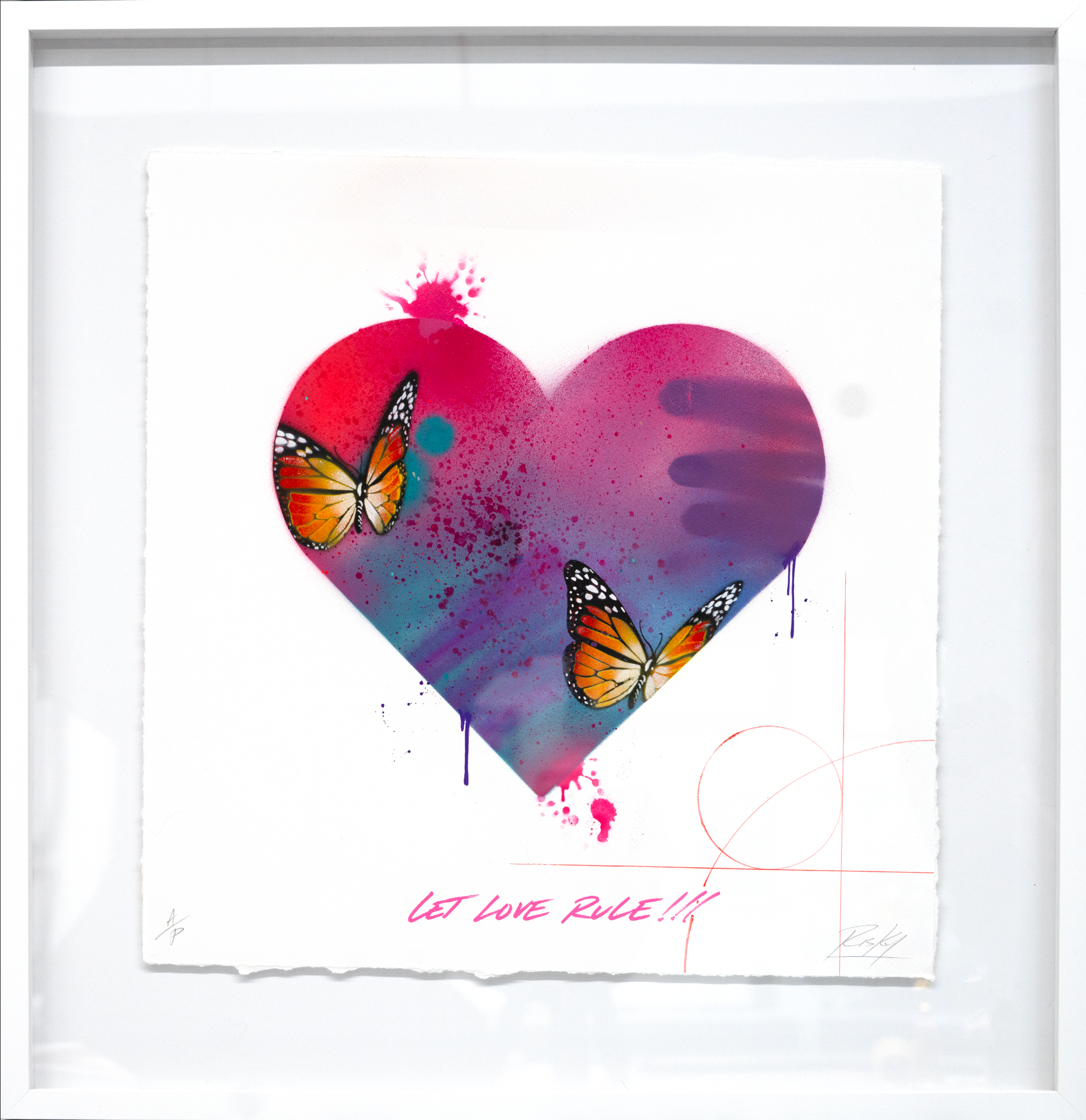 Compound Framed "RISK" Valentine HPM