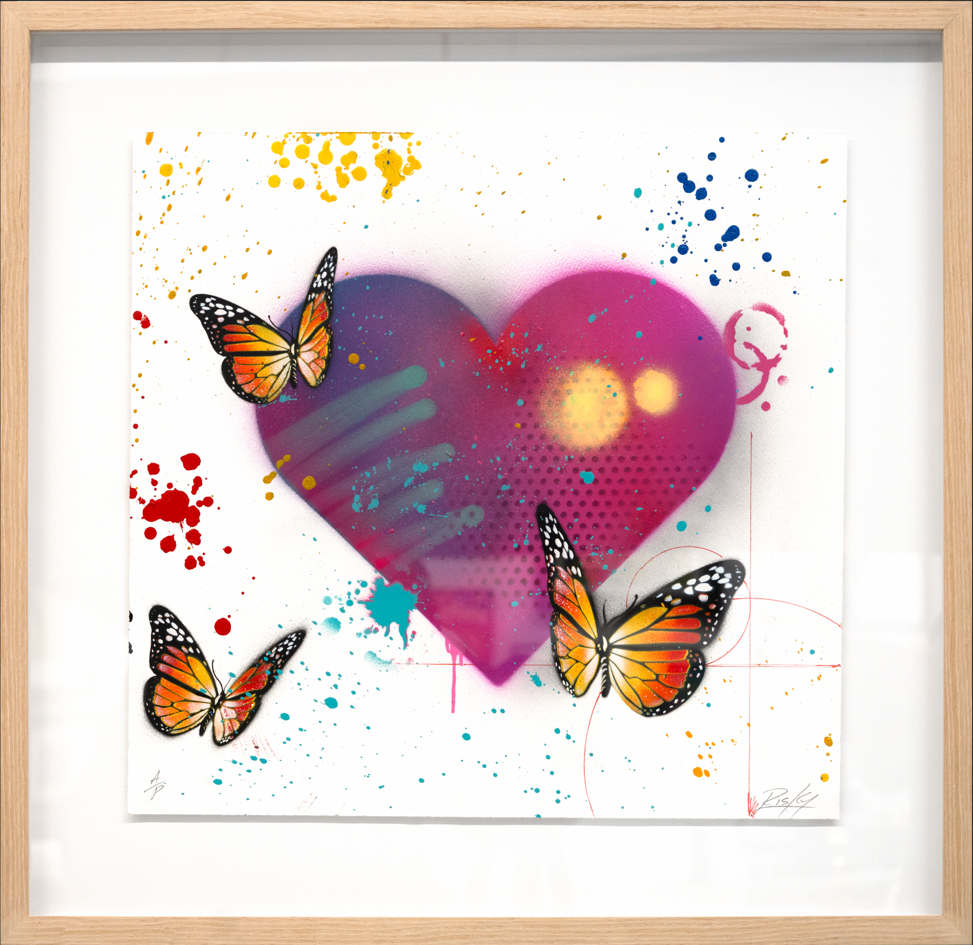 Compound Framed "RISK" Valentine HPM
