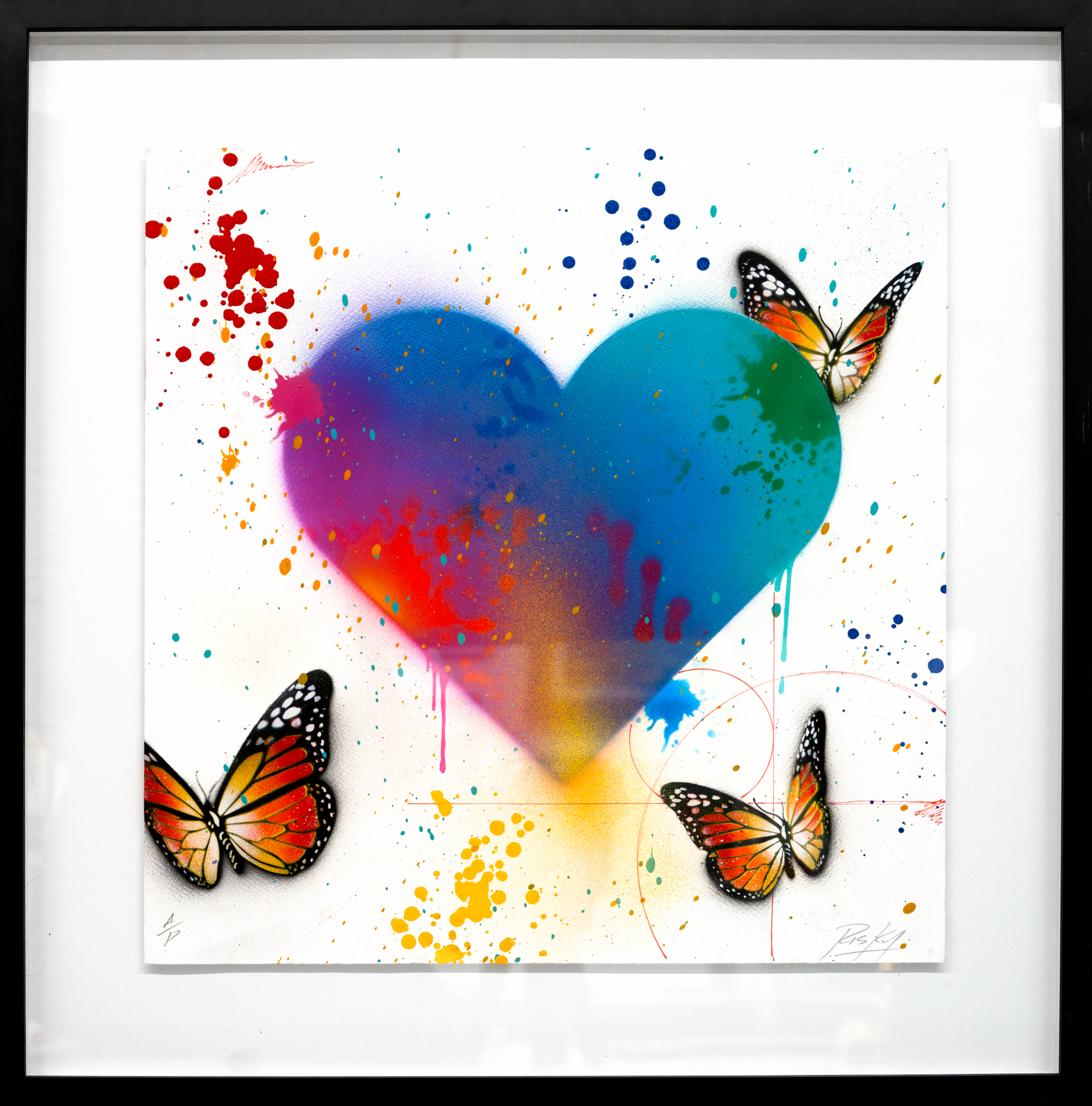 Compound Framed "RISK" Valentine HPM