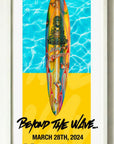 "Beyond the Wave" Show Poster - RISK Surfboard
