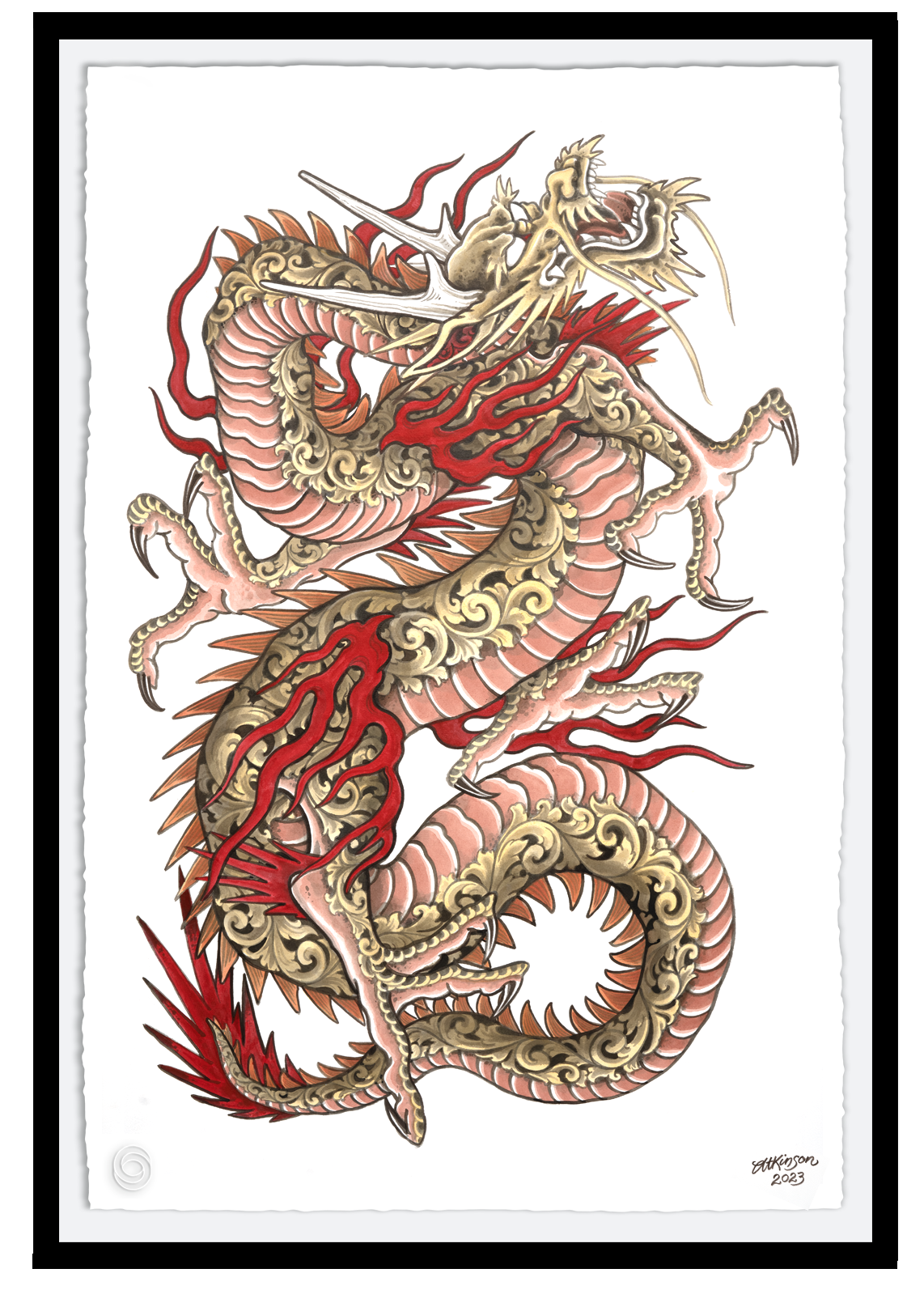 "A Dragon's Reverie" 2023