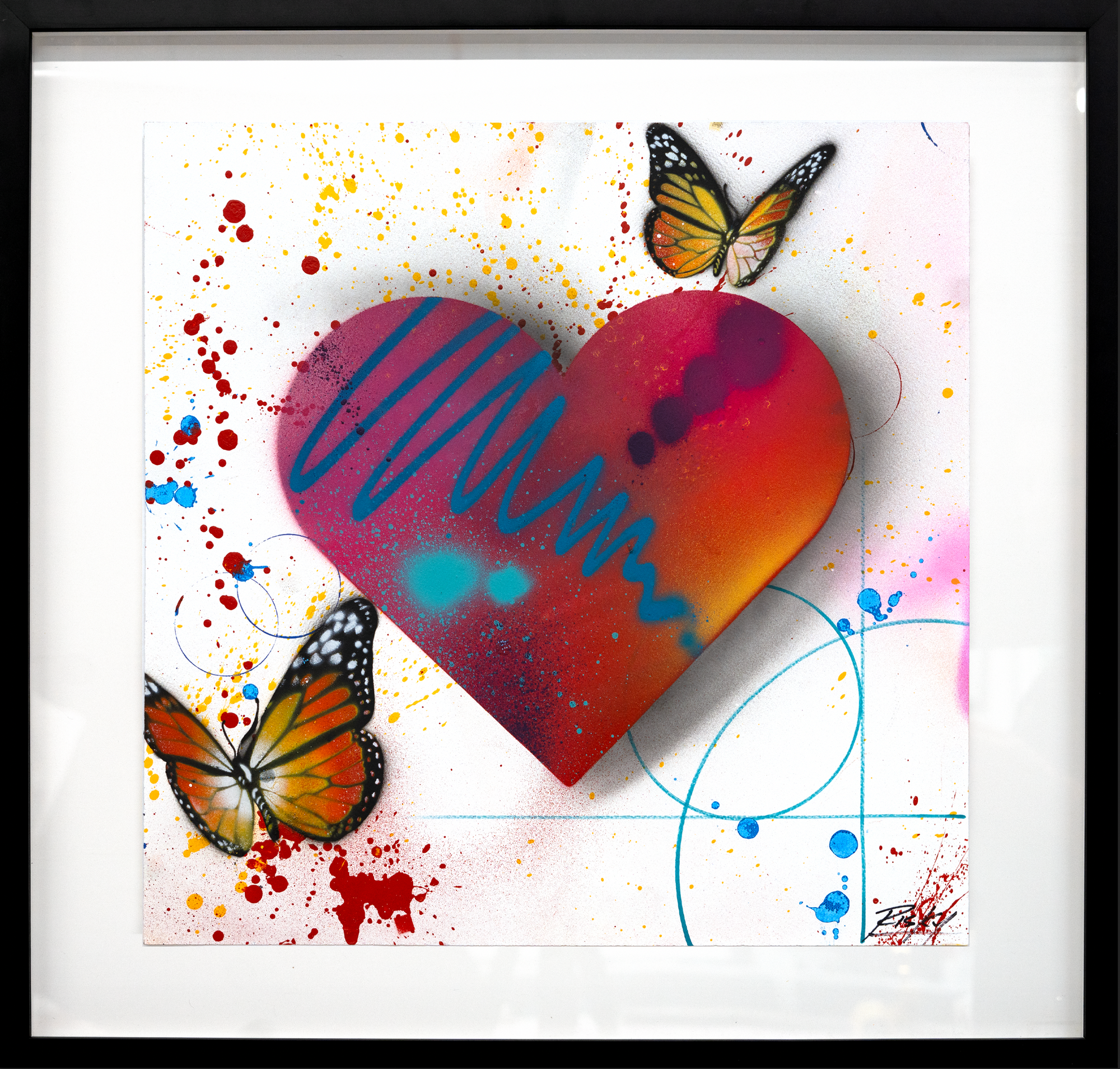 Compound Framed "RISK" Valentine HPM