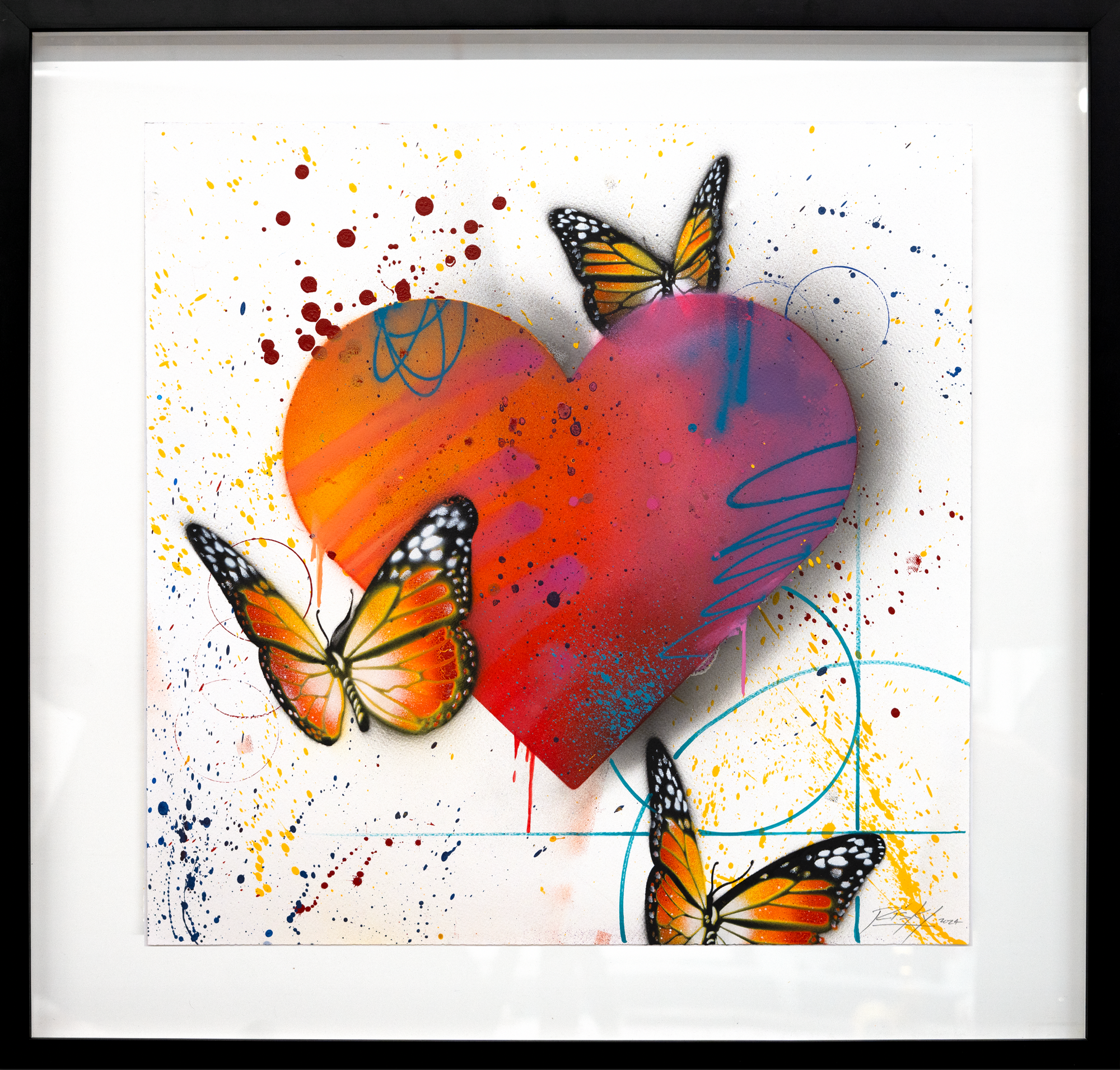 Compound Framed "RISK" Valentine HPM