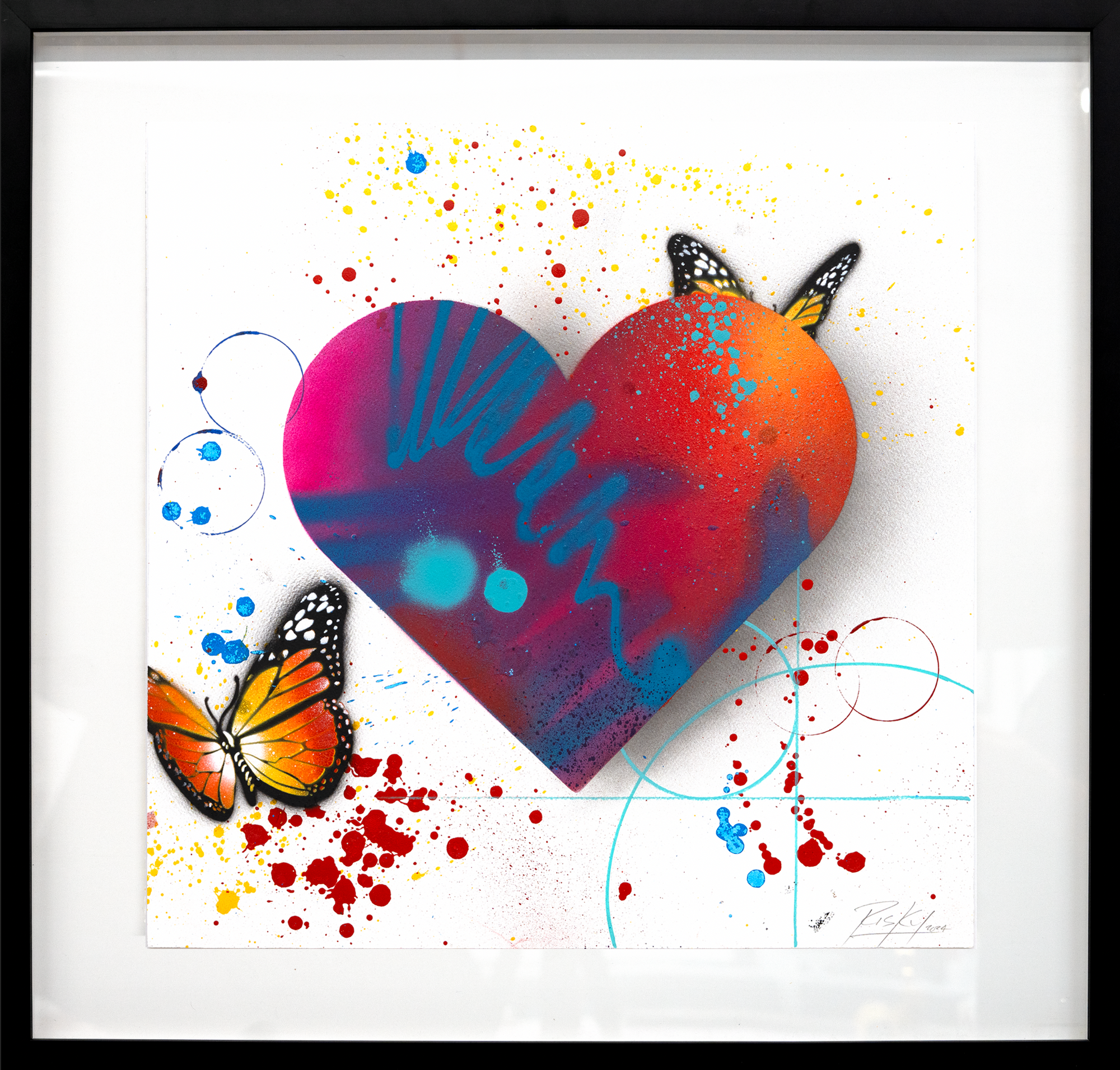 Compound Framed "RISK" Valentine HPM