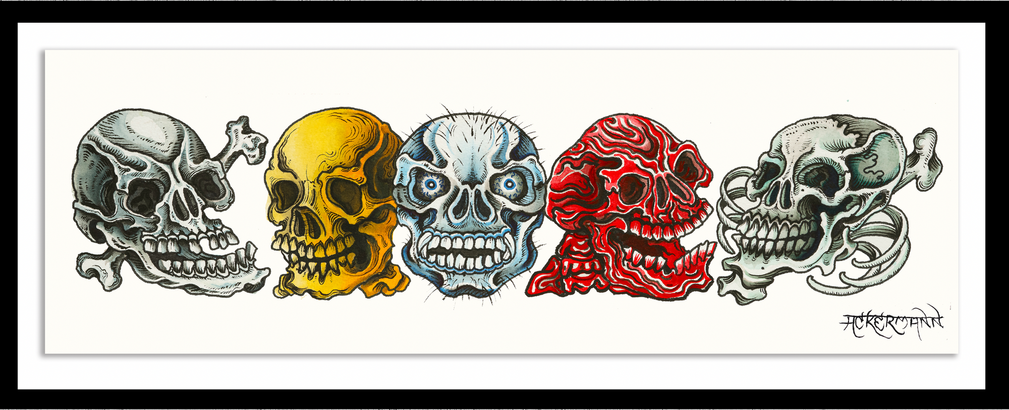 "Primitive Skull" 2023