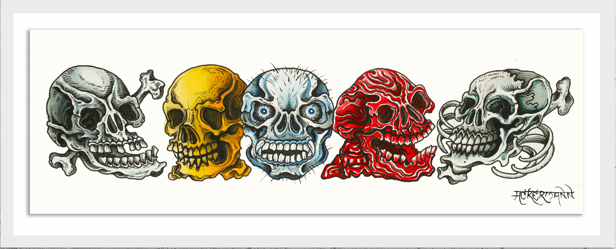 "Primitive Skull" 2023