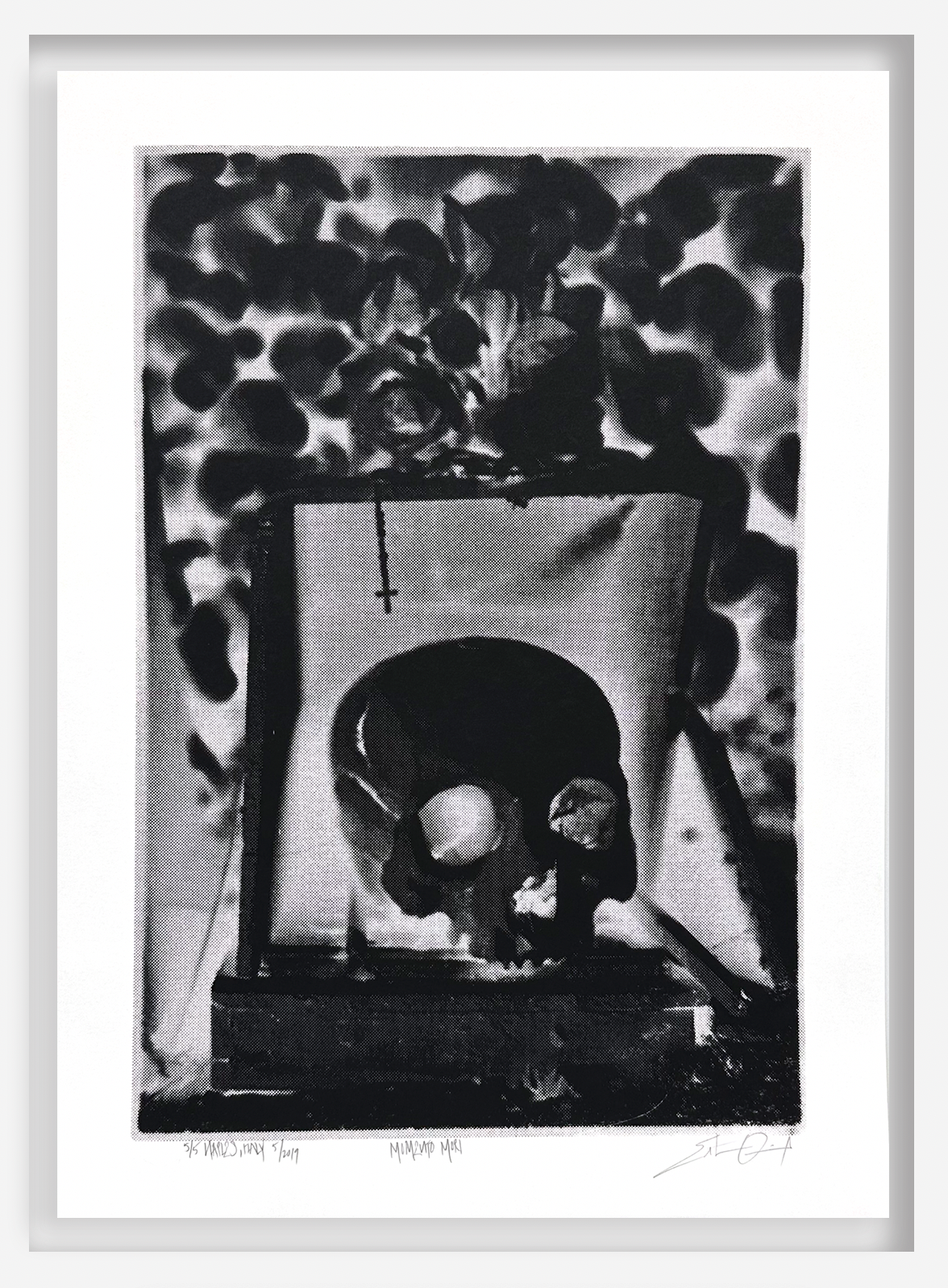 "Momento Mori- Negative Black"