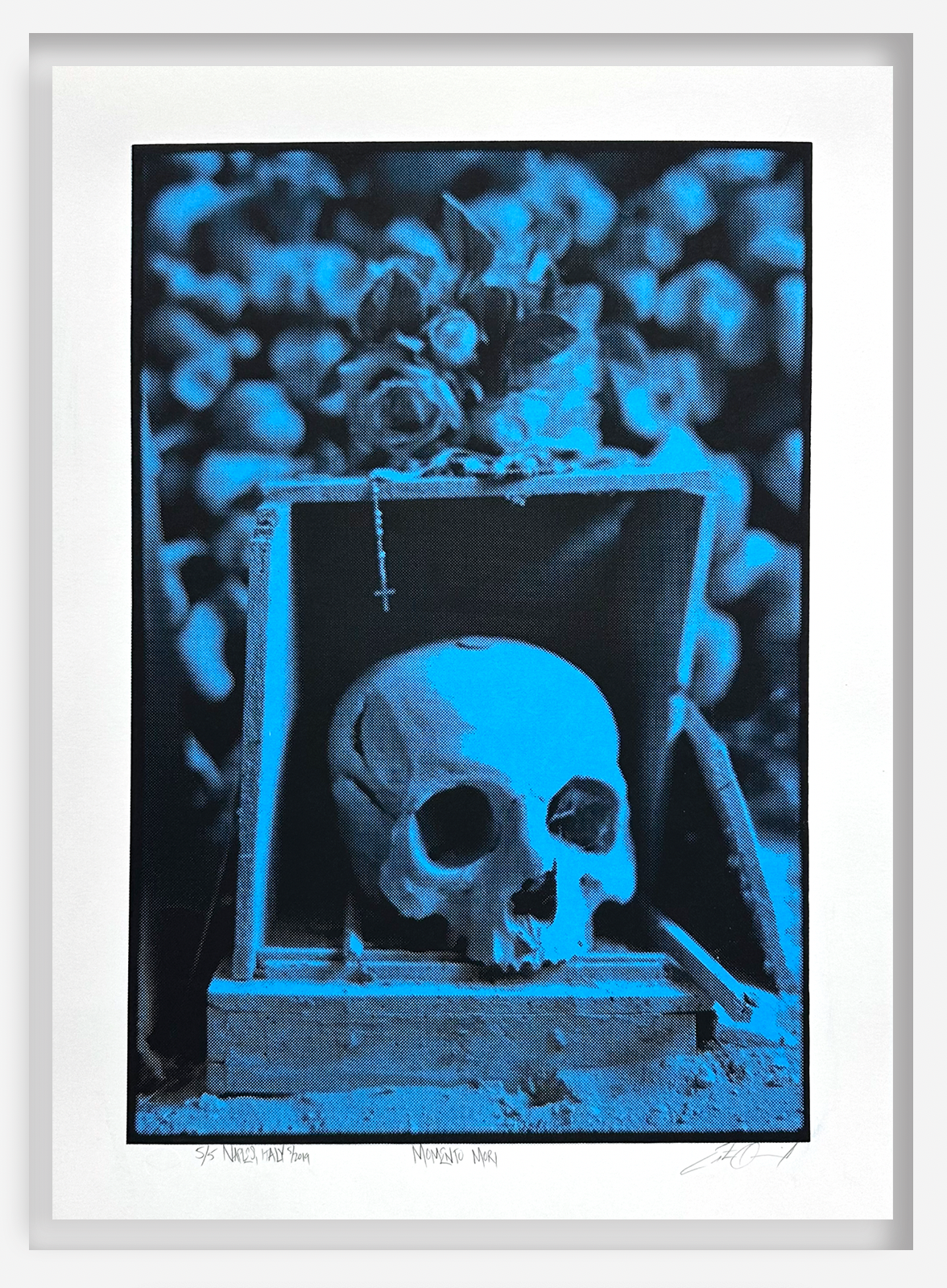 "Momento Mori- Dodger Blue/ Black"