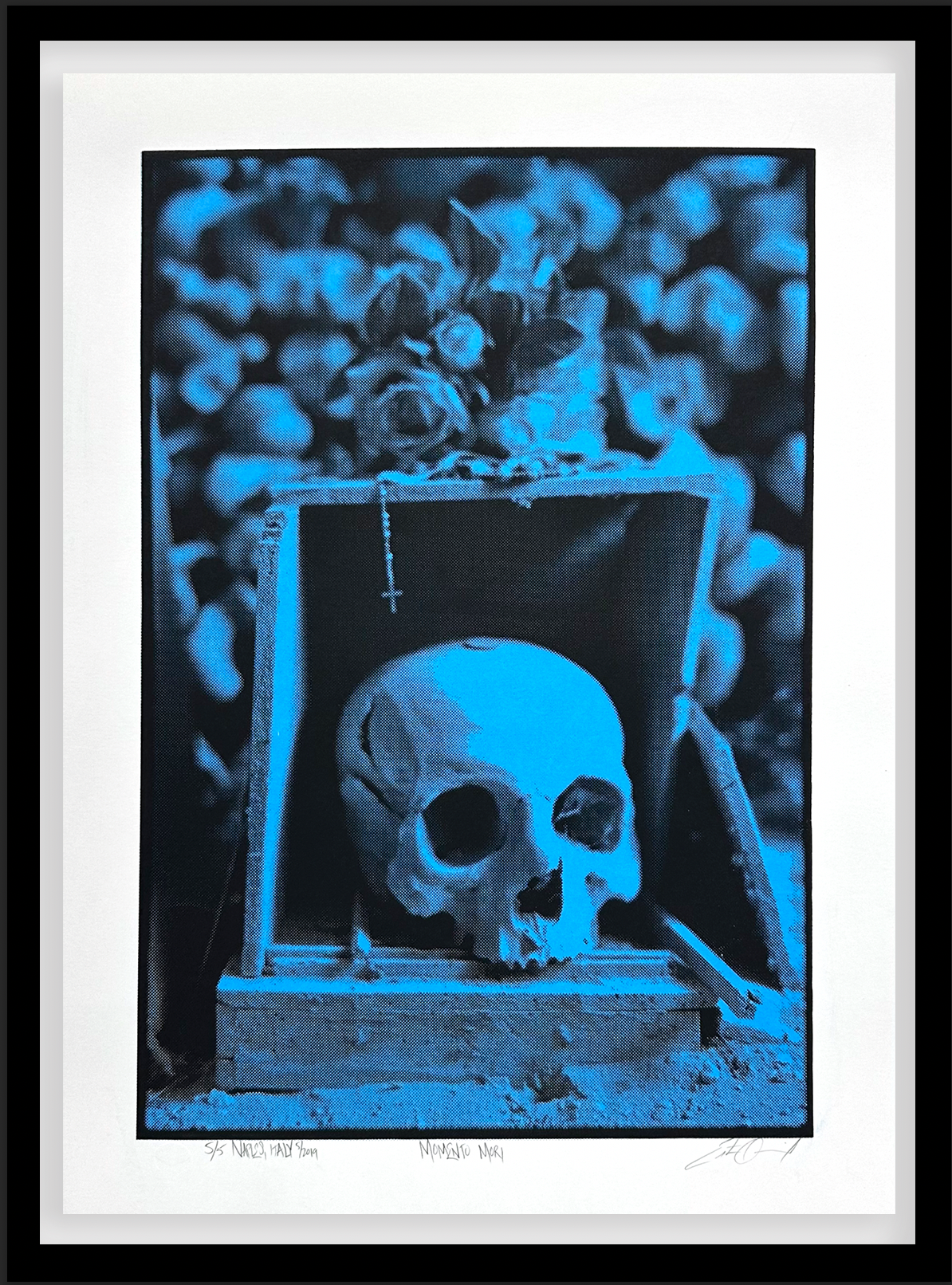 "Momento Mori- Dodger Blue/ Black"