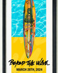 "Beyond the Wave" Show Poster - RISK Surfboard