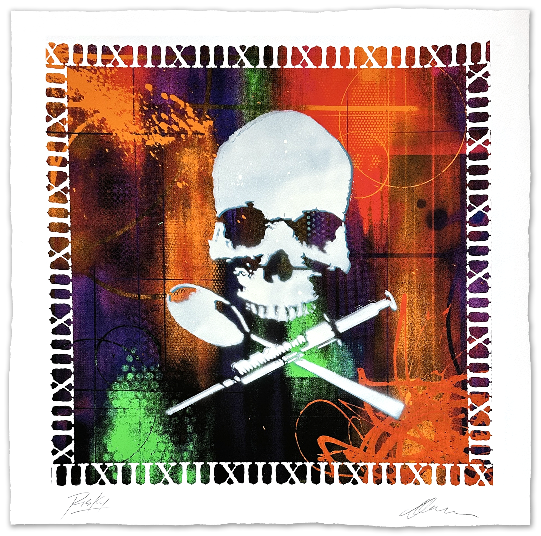 "Life after death street x RISK Collab" 2023
