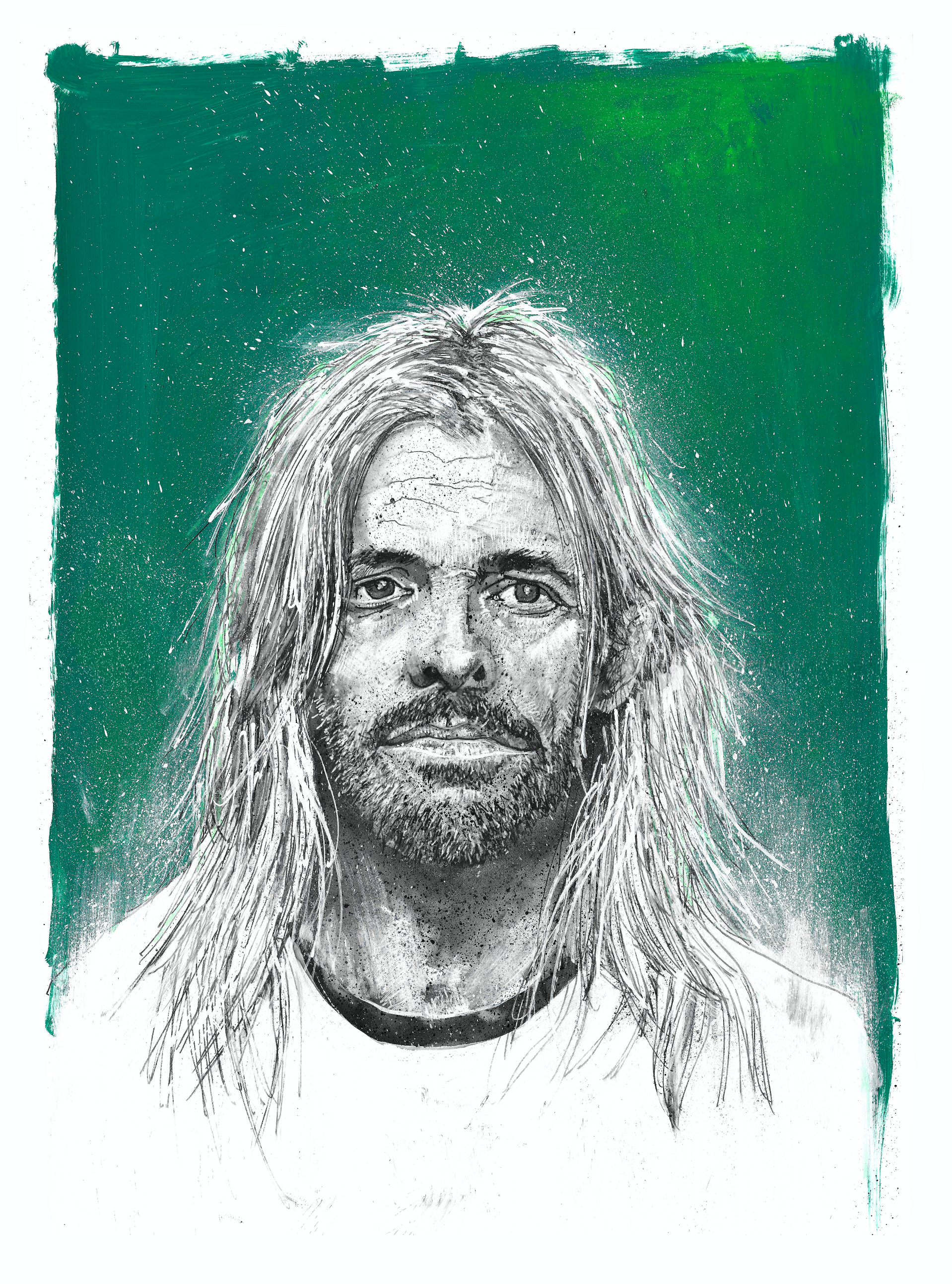 Taylor Hawkins "HAWK" Charity Print - REG