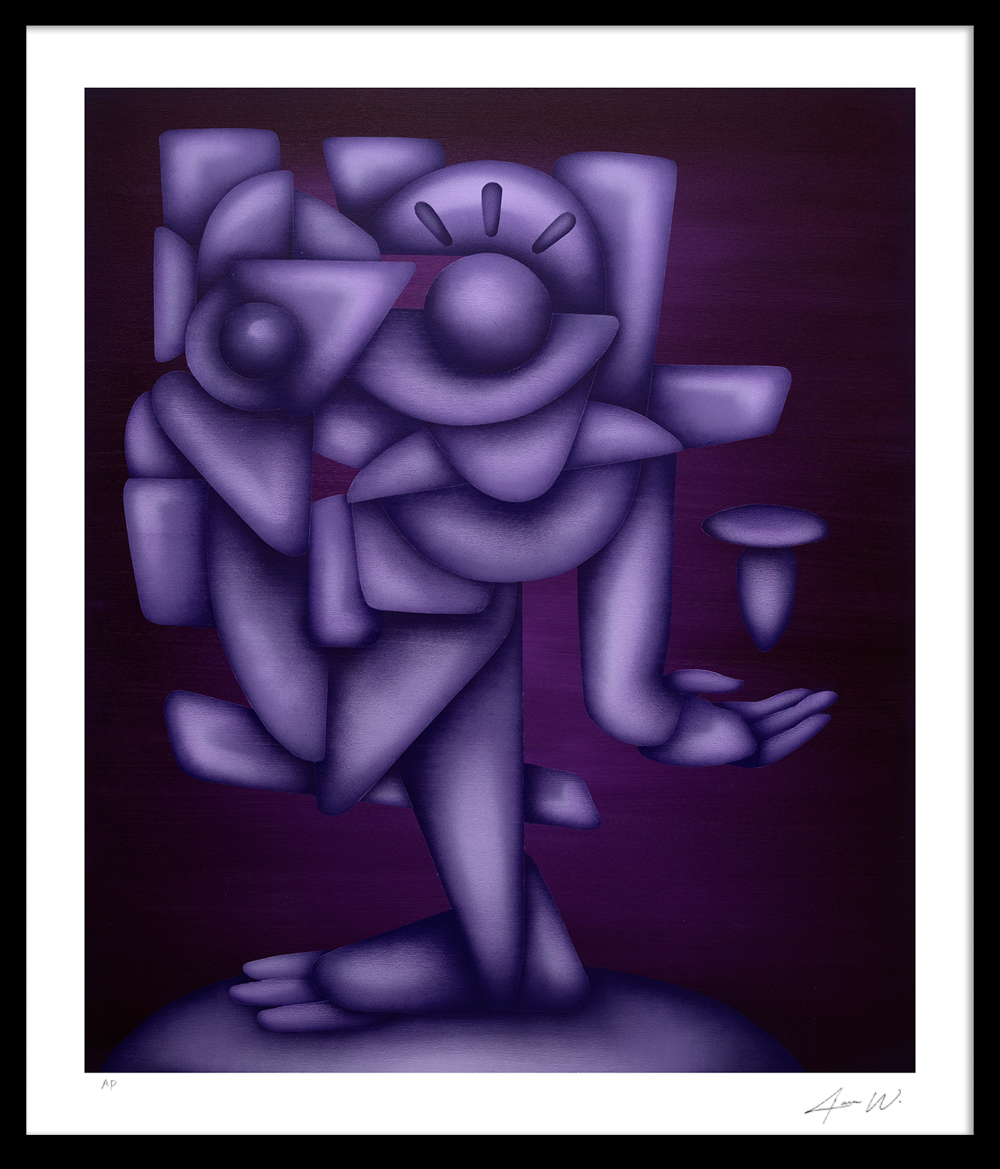 "Purple Meditation" 2023