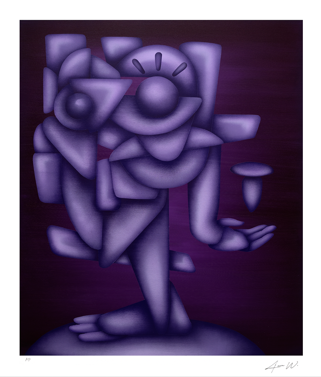 "Purple Meditation" 2023