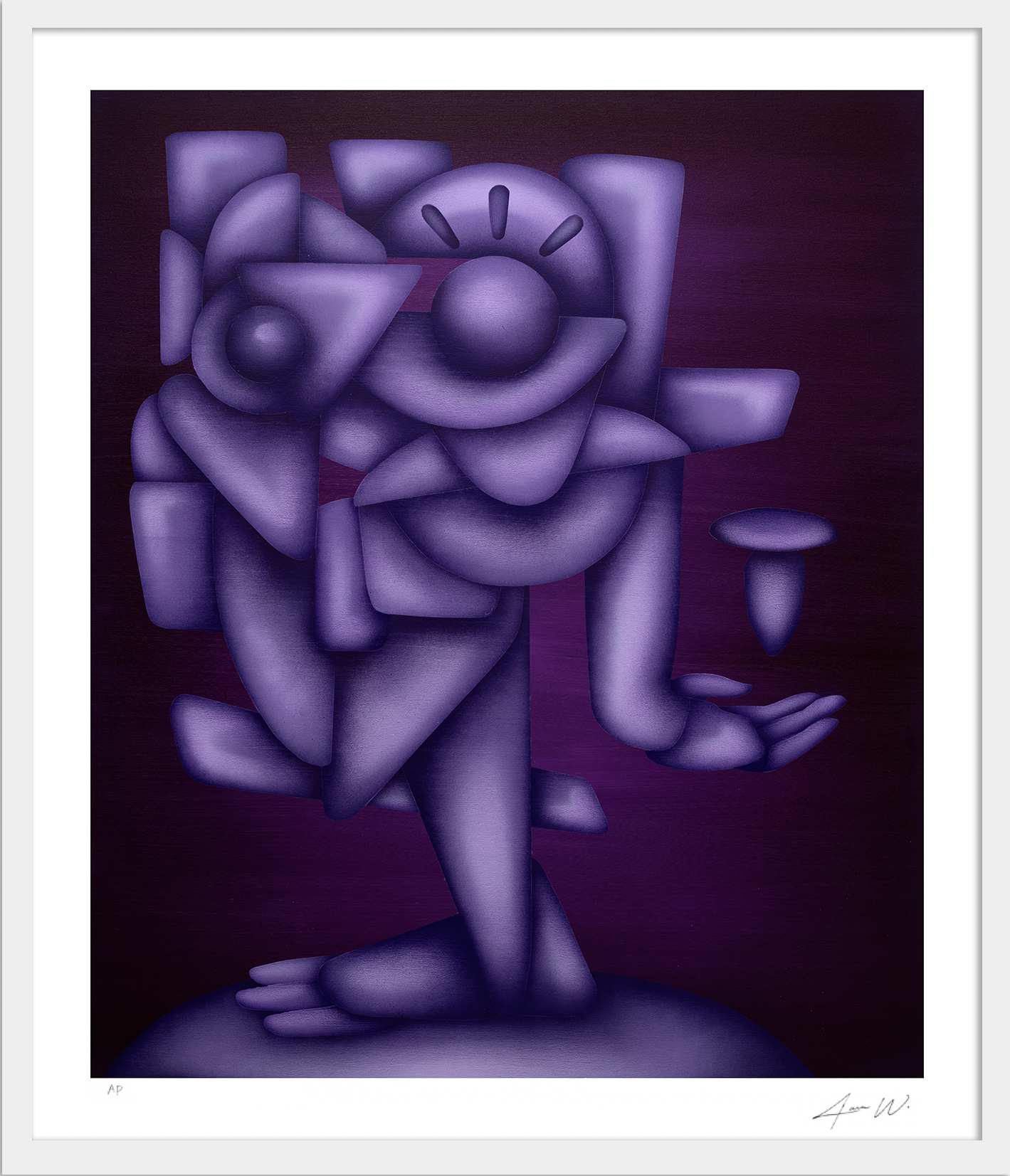 "Purple Meditation" 2023