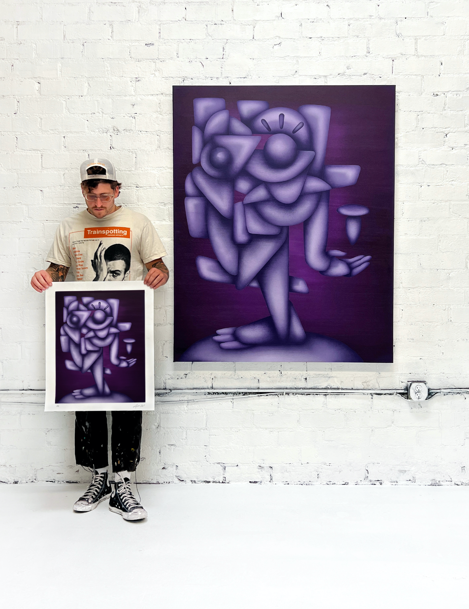 "Purple Meditation" 2023