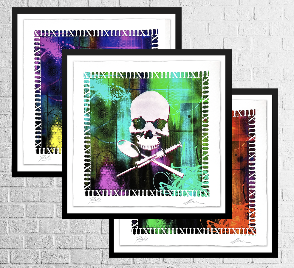 "Life after death street x RISK Collab" 2023