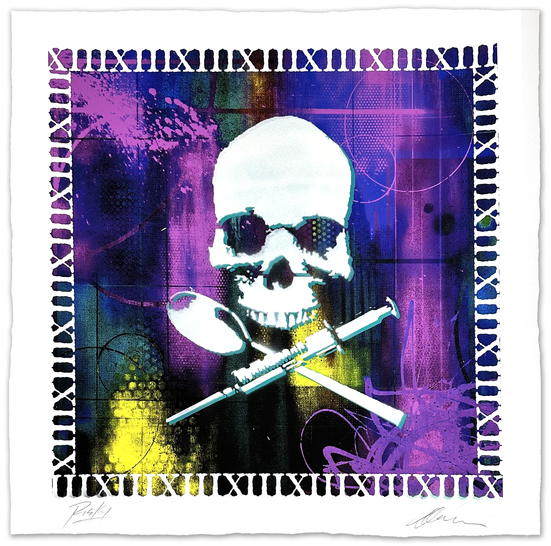 "Life after death street x RISK Collab" 2023