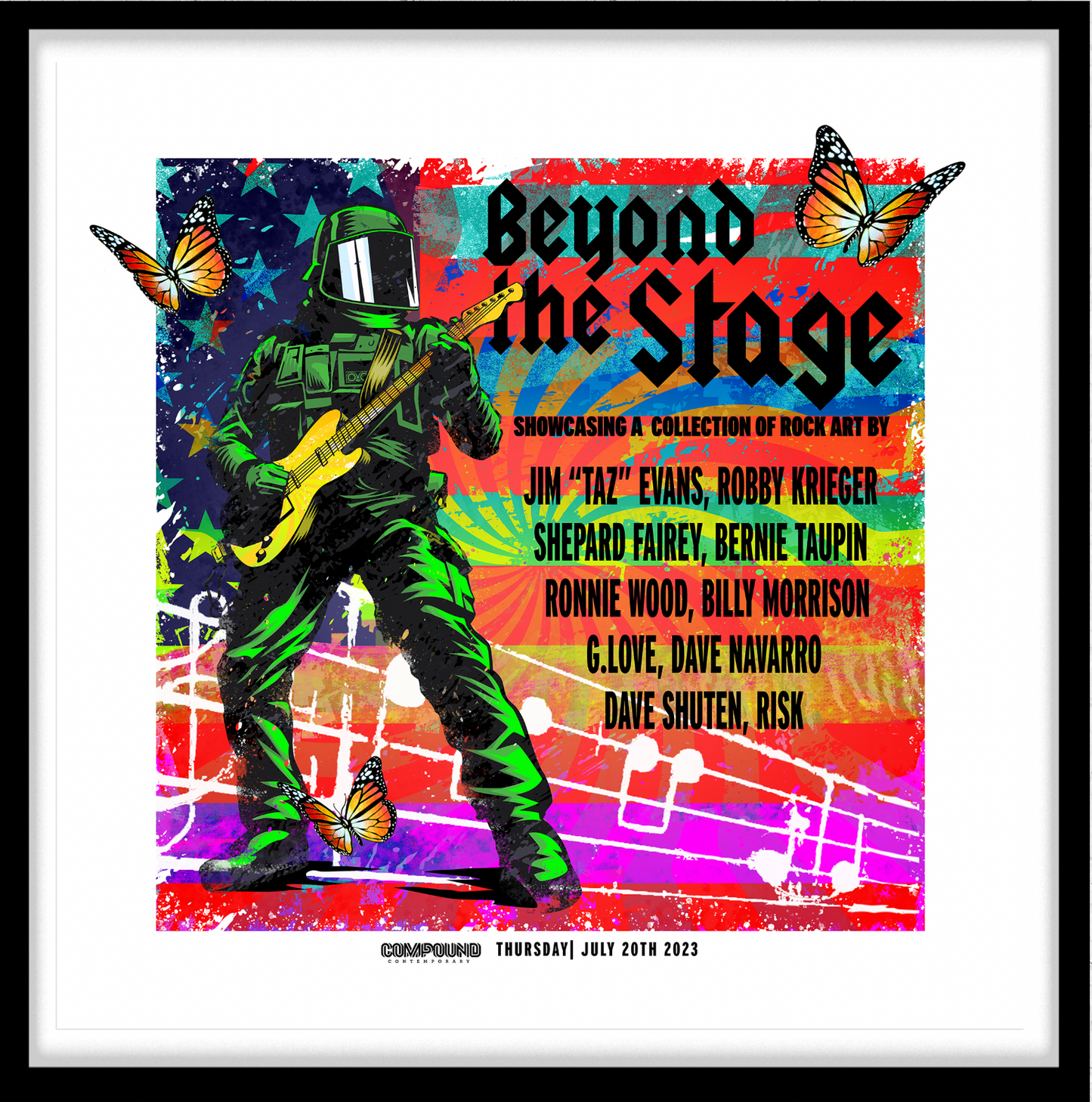 "Beyond The Stage Open Edition Show Print" 2023