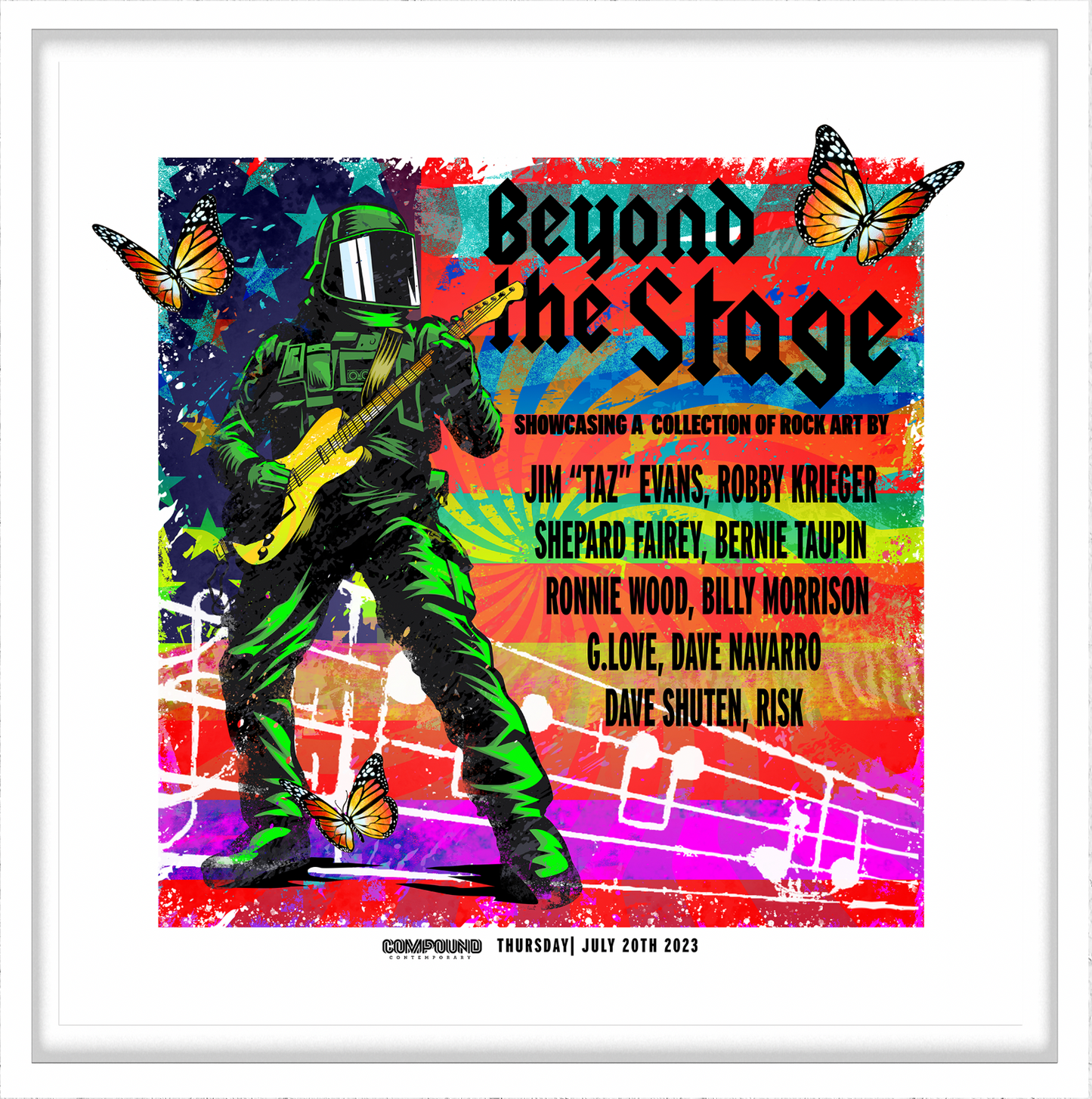 "Beyond The Stage Open Edition Show Print" 2023
